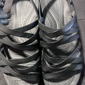 CROCS Black Sandals